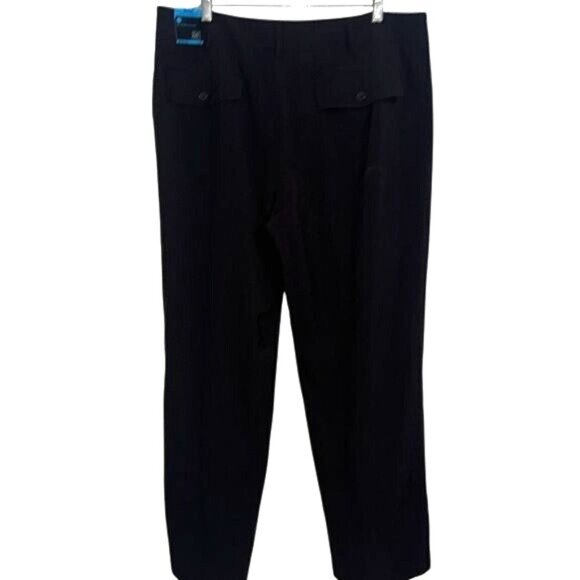 Studio 1940 Marissa 11MP Petite Straight Leg Pants Black - Picture 8 of 10